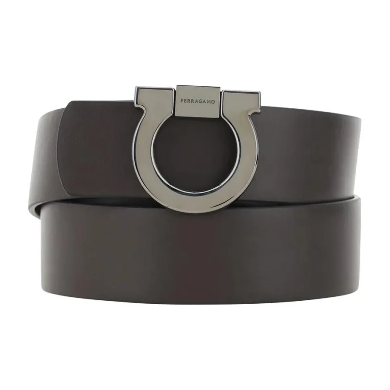 Ferragamo Gancini Buckled Belt-0
