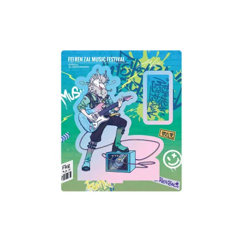 Inhuman Carnival Collection Dazzling Color Anime Merchandise Original Desktop Ornament Acrylic Stands