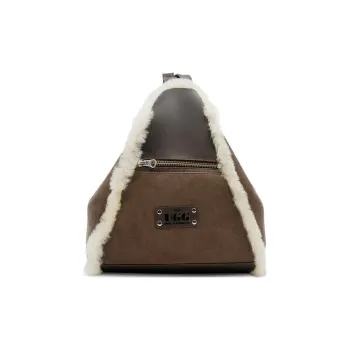 UGG Sheepskin Backpack Unisex Chocolate/Chestnut