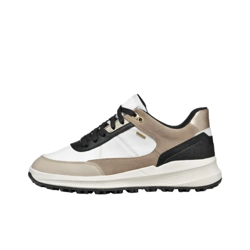 GEOX Pg1x Ab Low Top Casual Shoes Women's White Umber-0