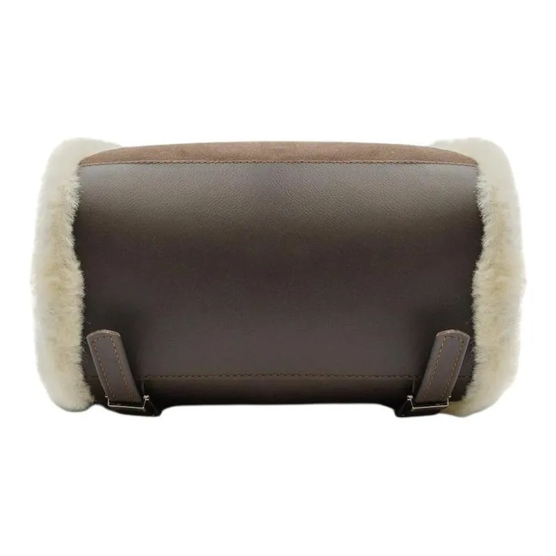 UGG Sheepskin Backpack Unisex Chocolate/Chestnut-4