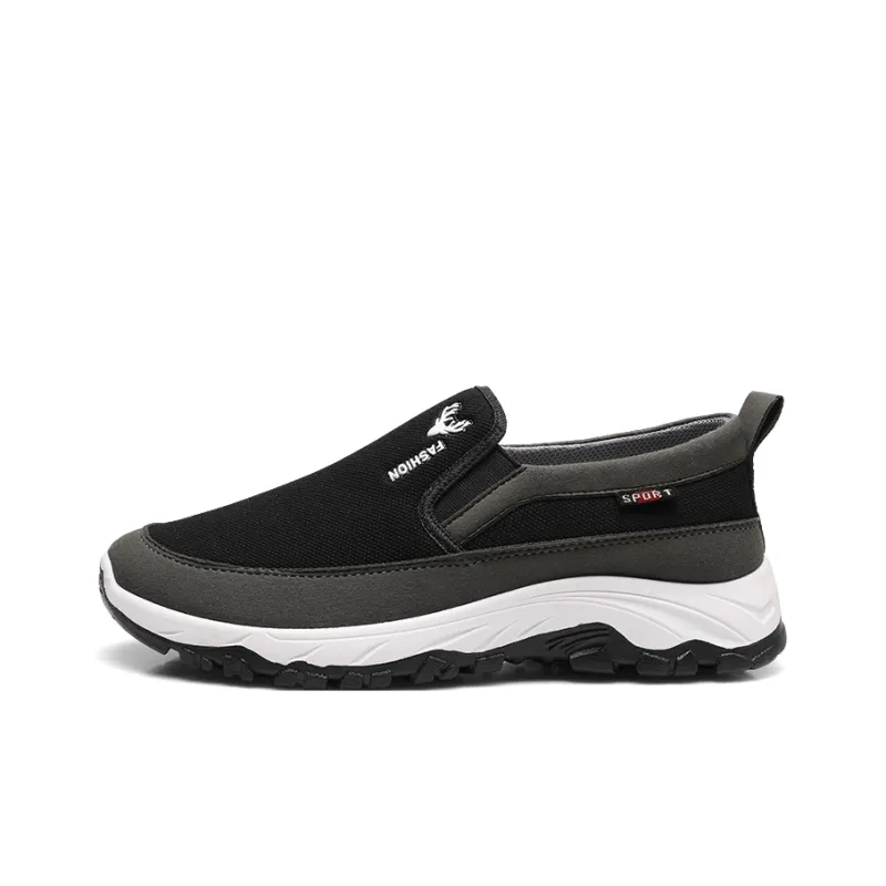 Strongman 3515 Men's Casual Shoes Men's Black Gray Blue-0