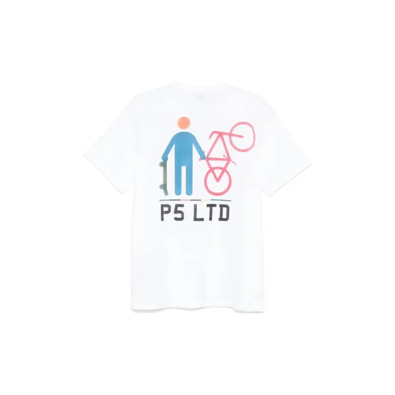Paul Smith Graphic Printed Crewneck T Shirt-1