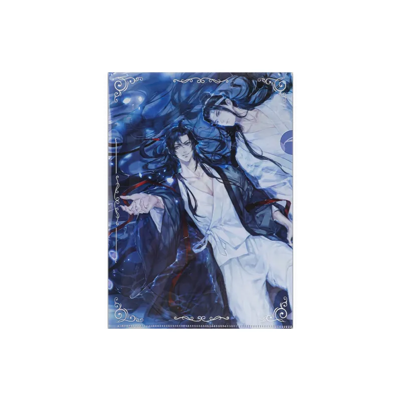 GUANGBO X The Founder Of Diabolism Tinplate Badge Lan Wangji Lan Zhan Wei Ying Badge Clear Dream Galaxy Anime Merch-6