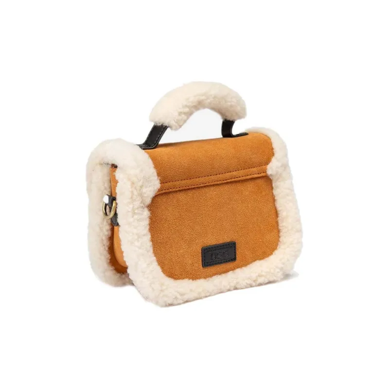 UGG Sheepskin Shoulder Bag Crossbody Bag Handbag Regular Women's Chestnut-2