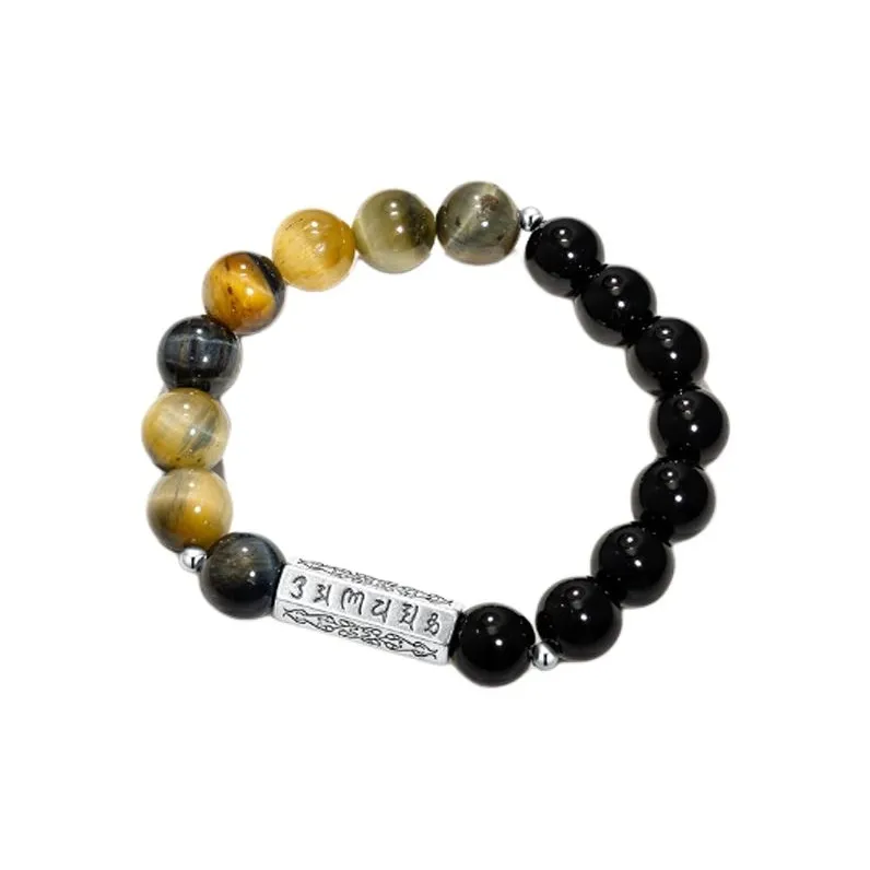 FUSSEM Obsidian Bracelets Unisex-0