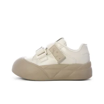 Lovely You Abrasion Resistant Slip Resistant Low Top Casual Shoes Women's White Brown