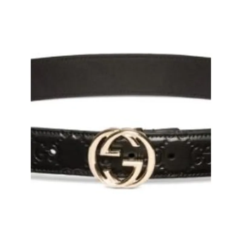 GUCCI Interlocking G buckle Belt-1