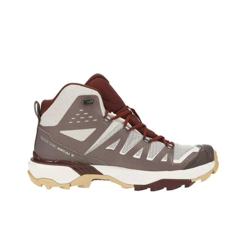 SALOMON X ULTRA 360 Anti Slip Wear Resistant High Top Hiking Shoes Women's Gray-1