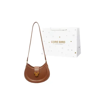 CORE BIRD PU Shoulder Bag Crossbody Bag Women's Brown/Coffee/Black