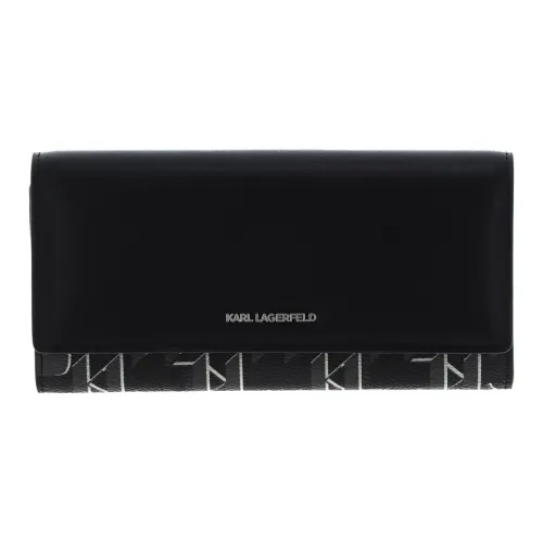KARL LAGERFELD Polyurethane Wallet Women's Black