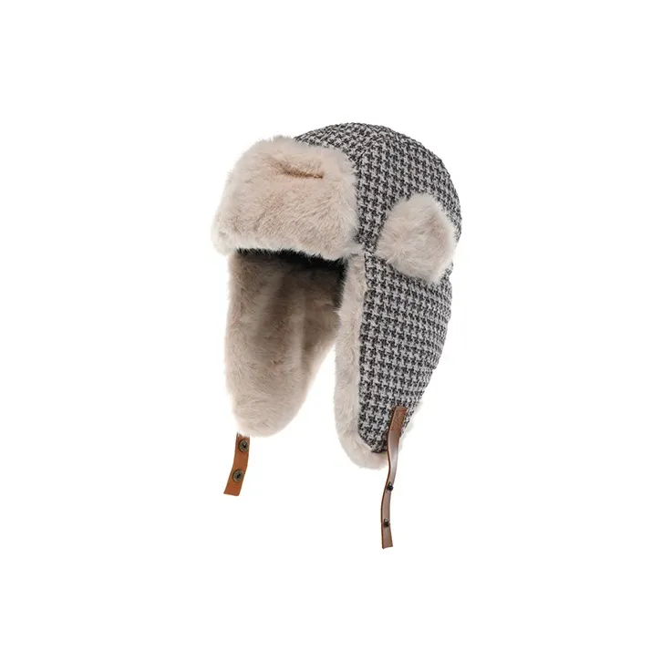 FREE RABBITⅡ Bicycle Fleece Lined Windproof Cold Resistant Trapper Hats Unisex-2
