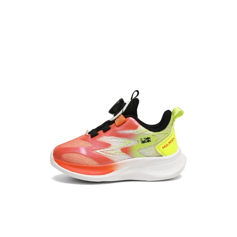 Mulinsen Slip Resistant Cushioning Abrasion Resistant Rebound Low Top Kids' Running Shoes Kids'-9