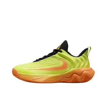 Nike Giannis Immortality Slip Resistant Cushioning Low Top Children's Basketball Shoes Green Teenagers