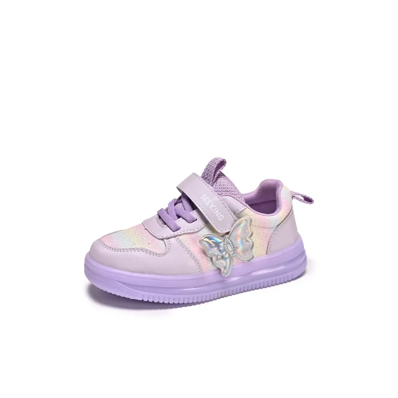 SEEKING MOUSE Slip-Resistant Breathable Kids' Skateboarding Shoes Children Aged 3-7 Years Old-4