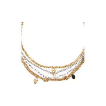 Bimba Y Lola Multi chain Necklace