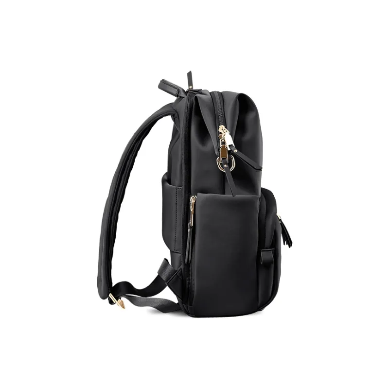 ECHOLAC Fabric Backpack Women's Gray/Pink/Black/Orange/Lake Green-15