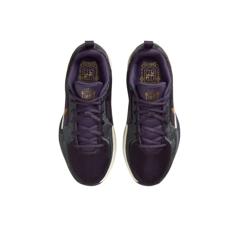 Nike Sabrina 2 Abrasion Resistant Low Top Children's Basketball Shoes Purple Unisex-2