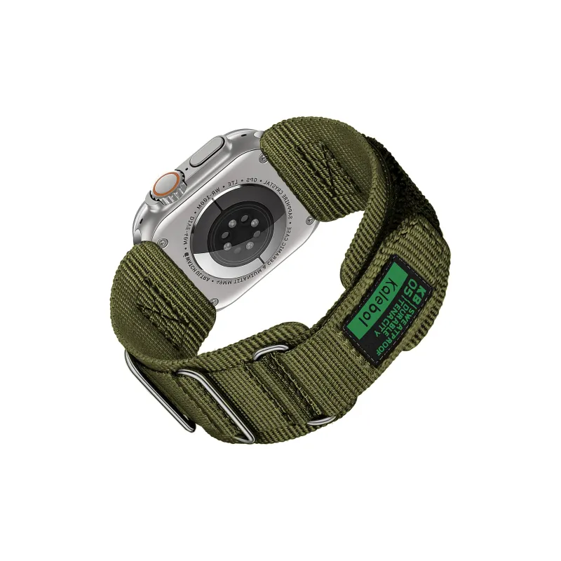 NCFCK Watch Band Apple Compatibility Nylon Material-7
