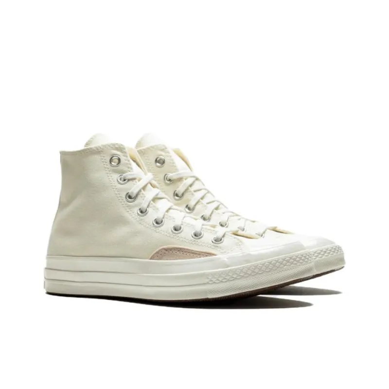 Chuck 70 Converse Luxe High 'Light Dune Fuzzy Laces'-2