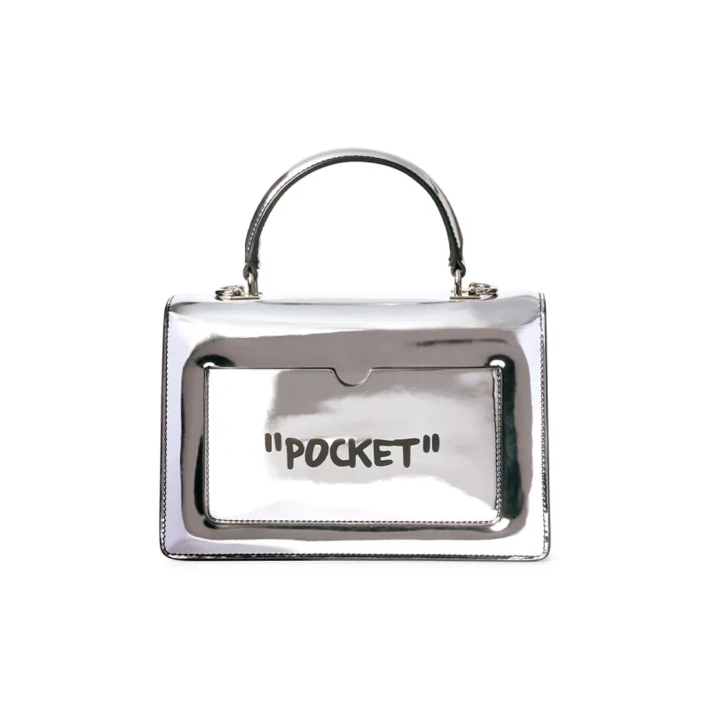 OFF WHITE Jintey 1.4 Logo Plaque Shoulder Bag-3