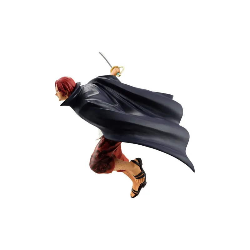 BANDAI Glass Factory, One Piece BRC Battle Instant, Four Admirals, Red Haired Shanks, Figure Bonus Gifts 17cm-2