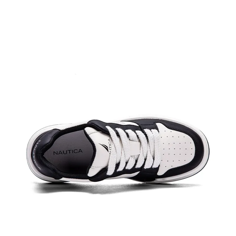 NAUTICA Anti Slip And Wear Resistant Height Increasing Low Top Skateboard Shoes Women's-2