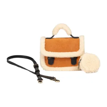 UGG Sheepskin Shoulder Bag Crossbody Bag Handbag Regular Women's Chestnut