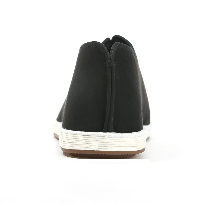 Old Meihua Low Top Casual Shoes Men's Black-3