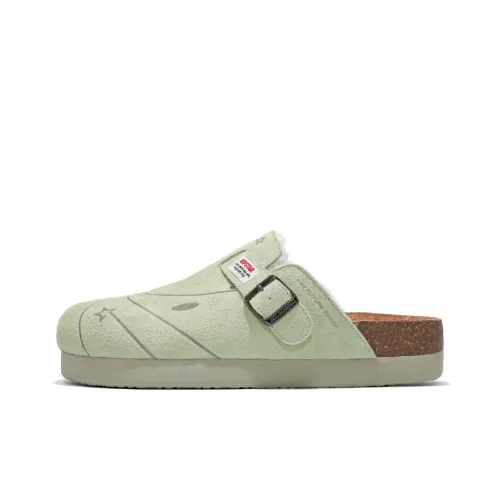 EBLAN TPR Sole Quiet Wrap toe Slippers Womens Green