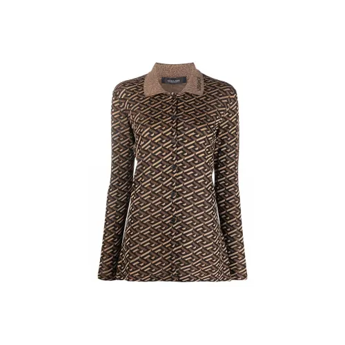 VERSACE Shirts Women's Brown