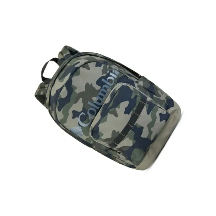 Columbia Fabric Backpack Regular Unisex Green Camouflage-2