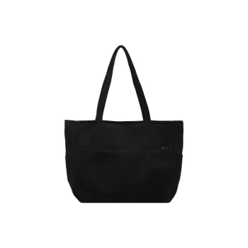 Yalu Fabric Tote Bag, Shopping Bag, Shoulder Bag Regular Women's Black/Ecru/Gray/Khaki