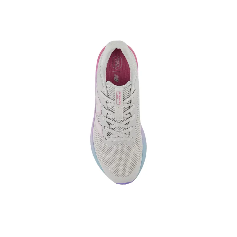 New Balance NB Fresh Foam Arishi V4 Anti Slip Wear Resistant Low Top Kids' Running Shoes Gray Teenagers-2