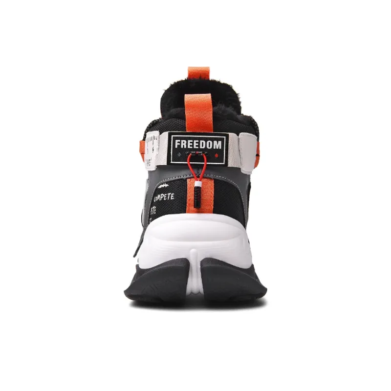 AMICNIEGD Height Increasing Slip Resistant High Top Chunky Sneakers Men's-11
