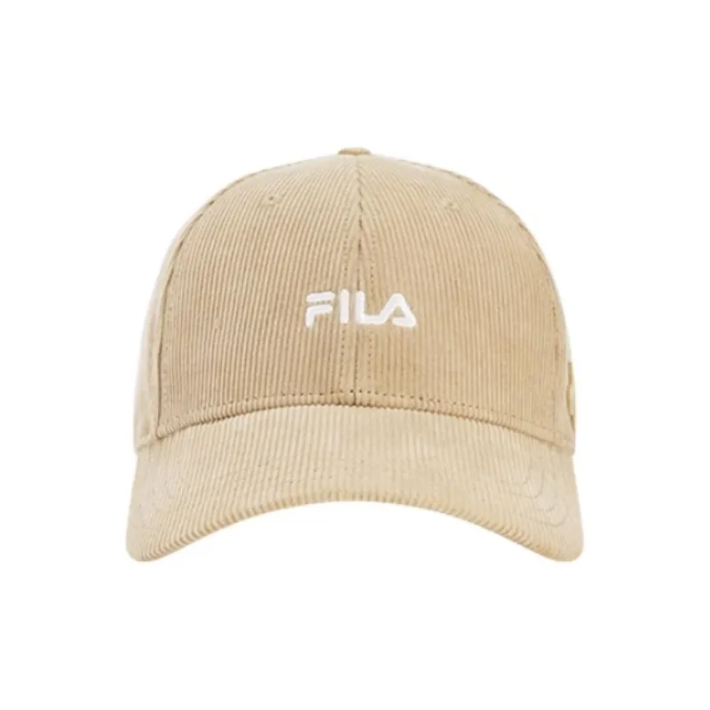 FILA Polyester Baseball Caps Unisex Cloud White-1