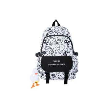 SUN ERATH&U Nylon Backpack Unisex Black/Red/Purple/Green/Blue