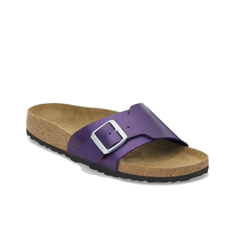 Birkenstock Catalina Slide Slippers Women's Purple Narrow Fit-2