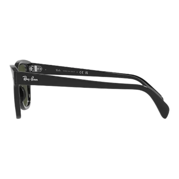 RayBan Subject To Official Website Square Sunglasses Men's Black-2