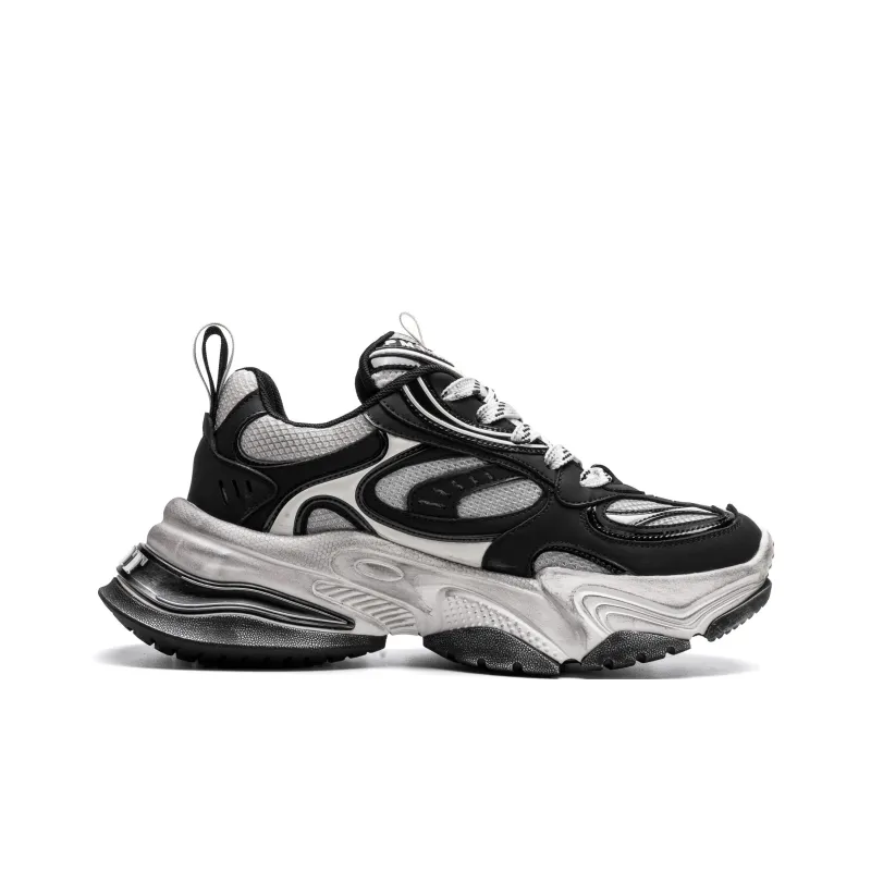 PMT Nirvana Series Anti-Slip And Wear-Resistant Lightweight Height Increasing Low-Top Chunky Sneakers Unisex-7