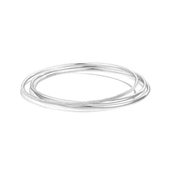 DH7 999 Fine Silver Sterling Silver Bracelets Unisex