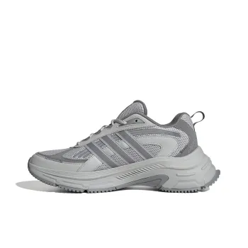 Adidas Breathable Coverage Low Top Running Shoes Unisex Gray