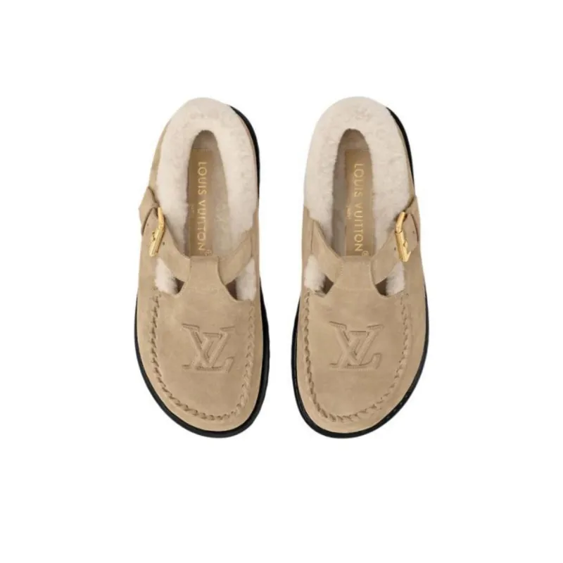 LOUIS VUITTON Colorado Casual Single Shoes Women's Umber-3