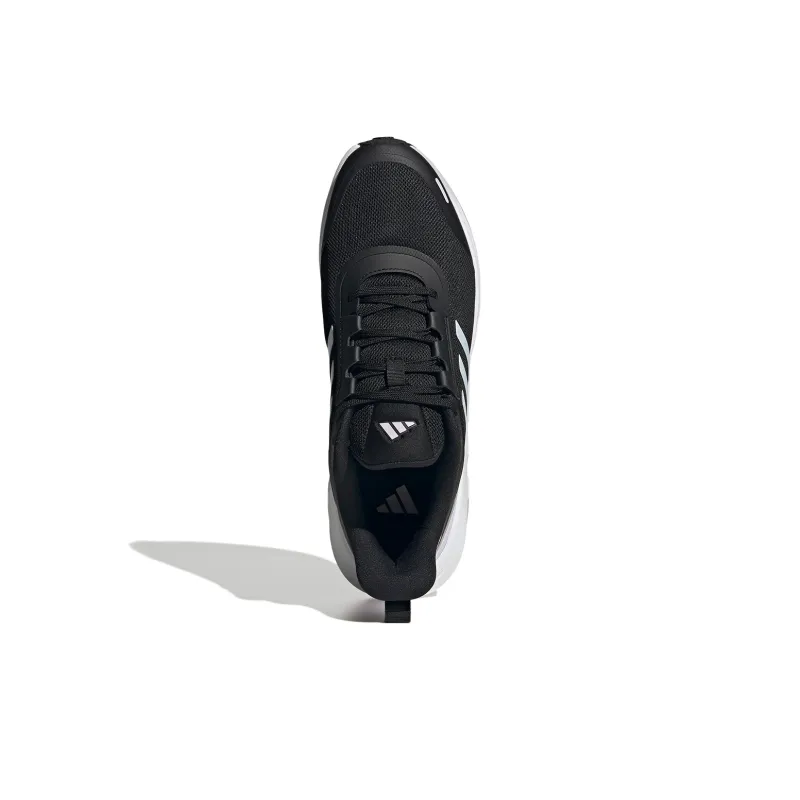Adidas Cushioning Breathable Low Top Running Shoes Women's Black-2