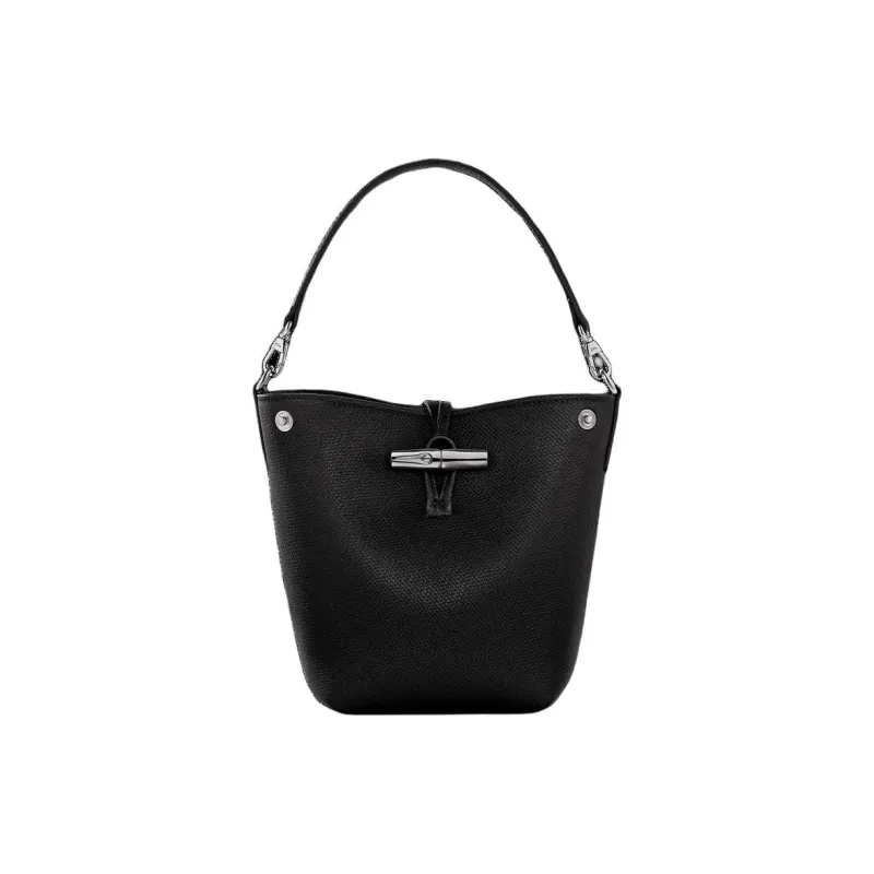LONGCHAMP Xs Roseau Leather Bucket Bag-1