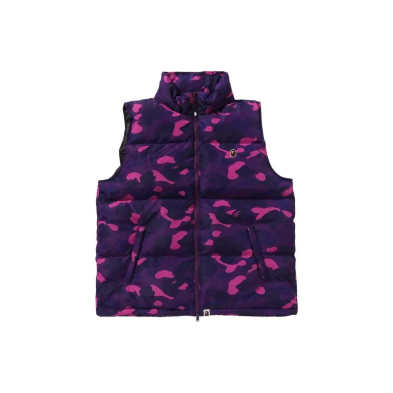 A BATHING APE Color Camo Down Vest-5