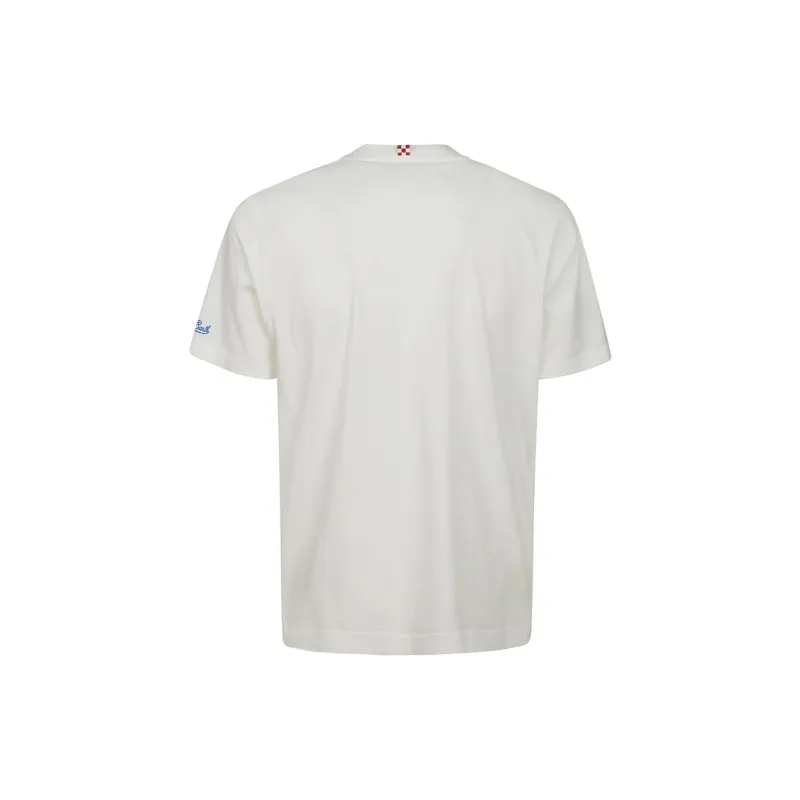 MC2 Saint Barth Gin Tonic Emmbroidered Crewneck T Shirt-1