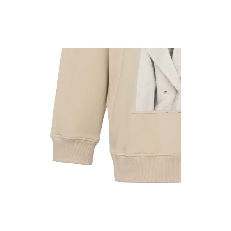 MaxMara Wegman Graphic-print Cotton Hoodie-7
