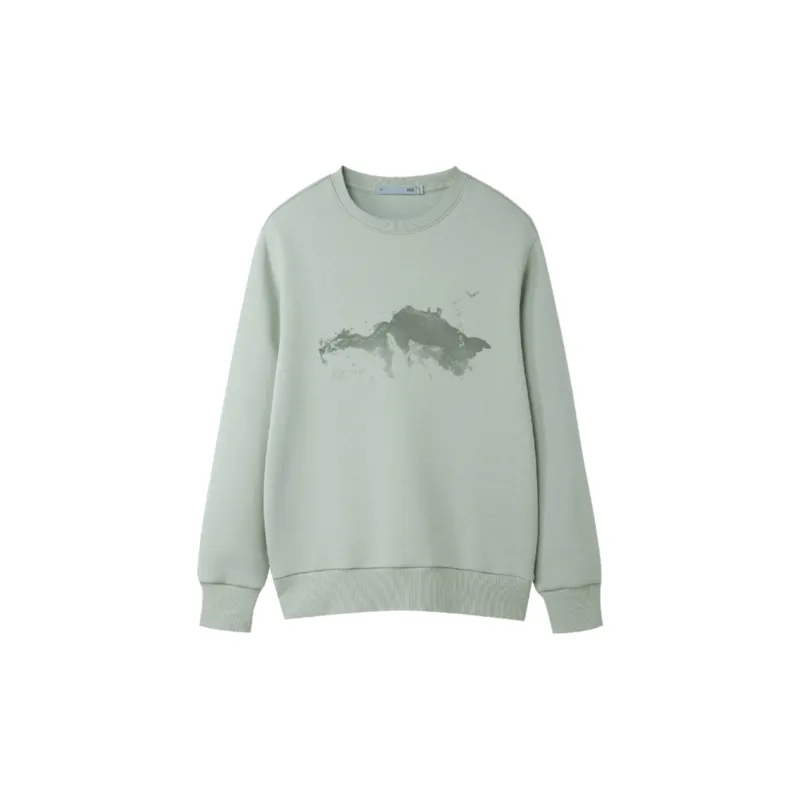 HLA The Mountain Is Not In The High Series Sweatshirts Unisex-8
