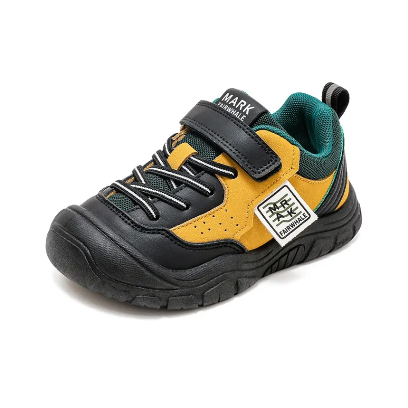 FAIRWHALE Slip Resistant Lightweight Cushioning Low Top Kids Lifestyle Shoes Kids'-9